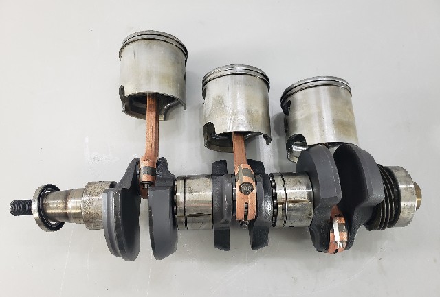 827954T2 Mercury 1998-2006 Crankshaft, Rods & Pistons 40 JET 45 JET 55 60 HP