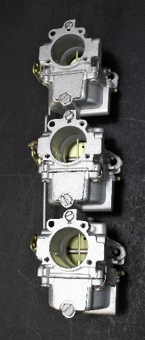 393196 393197 Johnson Evinrude 1983 Carburetor Set 70 75 HP 3 cylinder REBUILT!