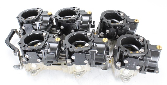 398394 398396 Johnson Evinrude 1987 REBUILT Carburetor Set 200 225 HP V6