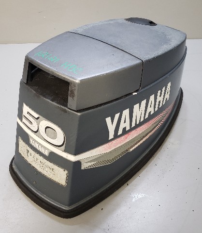 62X-42610-40-4D Yamaha 2001 Top Cowl Hood Engine Cover 50 HP 3 Cyl 2-Stroke