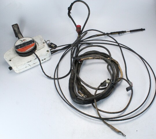 Johnson Evinrude Command Center Control Box 10-Hole Red Plug