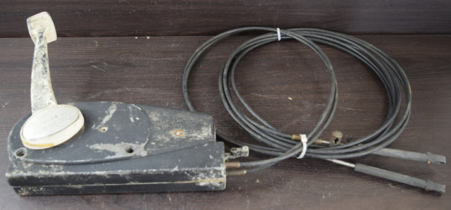 Mercury Kiekhaefer Side Mount Control Box W/ 13'9" Cables NO HARNESS