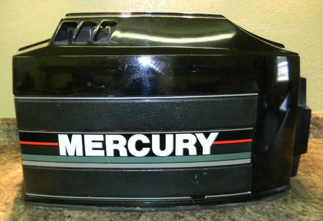 9742A16 9742T88 Mercury 1989-95 Engine Cover Top Hood Cowl Cowling Cover 135 +HP