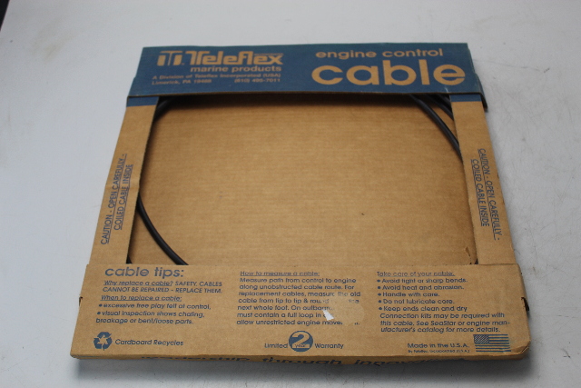 CC17213 Teleflex 3300 Control Cable 13' NEW OLD STOCK