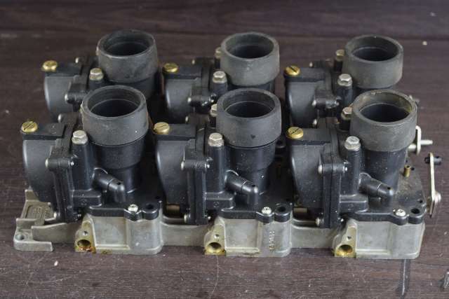 C# 436797 & 340649 Johnson Evinrude Carburetor Set FOR PARTS OR REPAIR