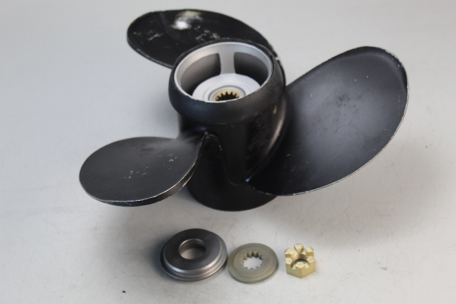 177203 Johnson Evinrude 1968 & UP RH 13-7/8 x 13 Propeller 40 + HP 6 MTH HUB WTY