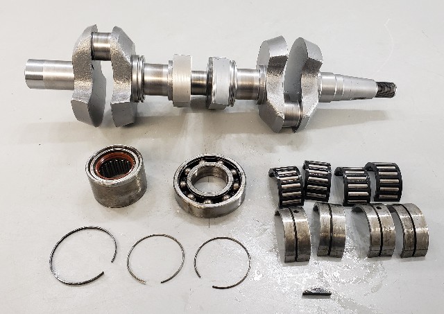 FA85018-2 Force Chrysler 1975-91 Crankshaft w/ Bearings 70 75 85 90 HP POLISHED!