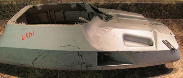 1975-1978 Johnson Evinrude Lower Motor Cowling Cover Pan 320007 50 55 HP