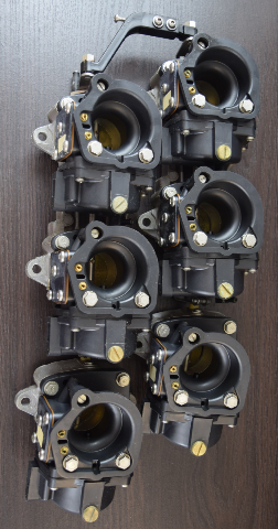 5002132 5002133 Evinrude 2002 Carburetor Set 150 175 HP V6 CLEAN