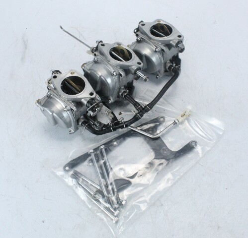 Yamaha 1984 1985 1986 1987 1988 Carburetor Set 50 HP 3 cyl FOR PARTS OR REPAIR