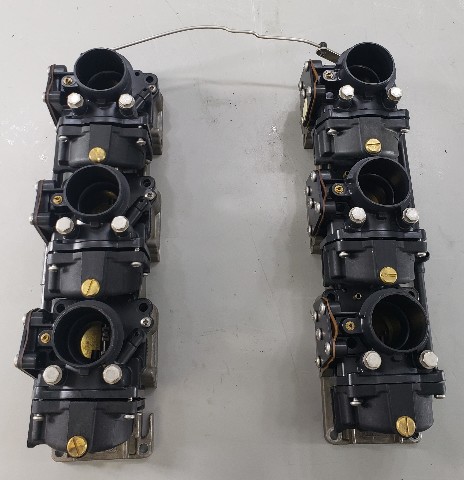 REBUILT! 439212 436846 436845 Johnson Evinrude 1997-1998 Carburetor Set 150 HP