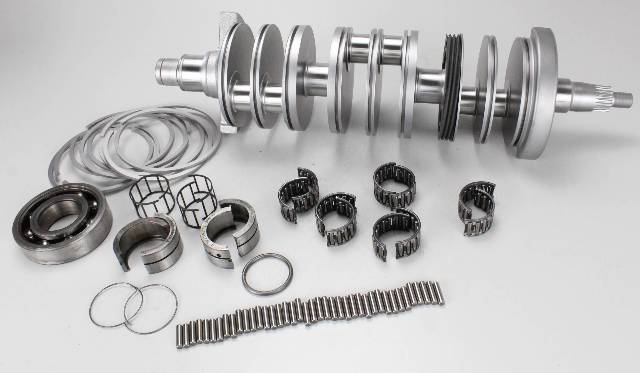 8745A5 Mercury 1976-1995 Oiling Crankshaft 135 150 175 200 220 HP V6 POLISHED!