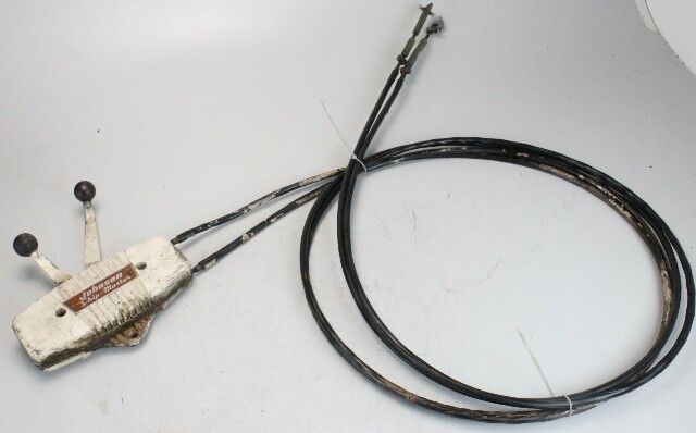 Johnson Evinrude OMC Ship Master Side Mount Control Box W/ 11 FT Cables