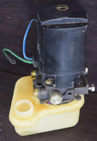 Mercury Mercruiser 2 Line Power Trim Pump & Motor TESTED!