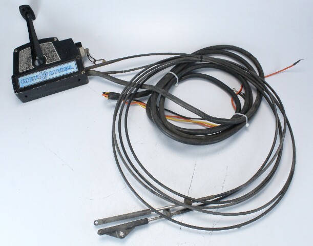 Mercury Side Mount Control Box Mercontrol W/ 13' Cables 17' Harness & Key