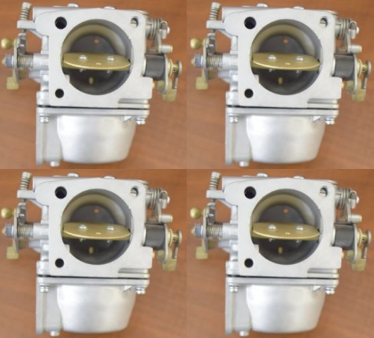 CLEAN! 2002-2005 Tohatsu Carburetor Set 3C7032040 3E0032001 3C7032050 115 HP