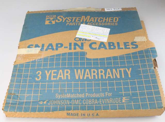 173113 OMC Johnson Evinrude Control Cable 13' NEW OLD STOCK