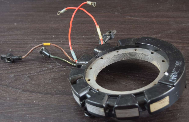5919A7 Mercury 1976-1983 9 AMP Stator 80 85 HP 6 Wires 1 YEAR WTY OEM