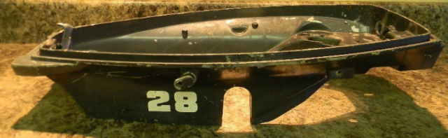 Mercury Mariner 1976 - 1977 Bottom Cowling 28 HP 2 Cylinder