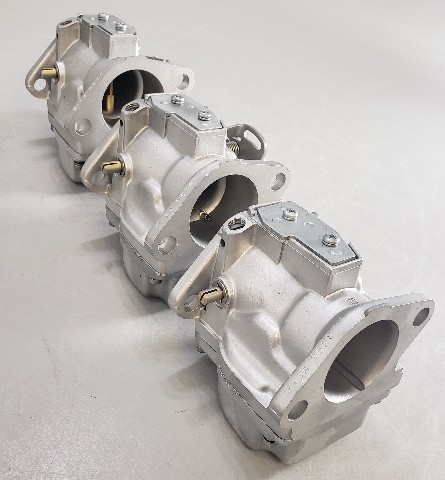 REBUILT! WME-7 C# 3301-9012 Mercury 1980's Carburetor Set 70 75 80 90 HP 3 Cyl
