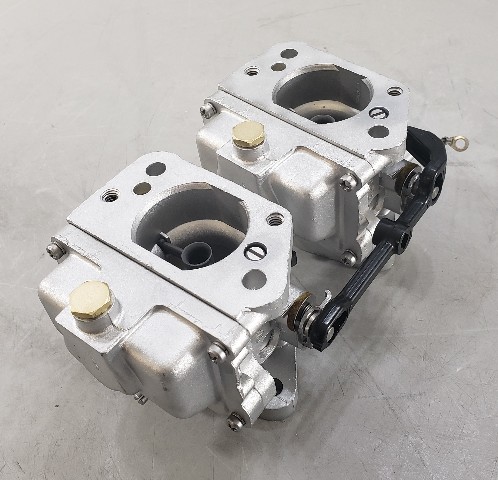 6071A23 WM-9 Mercury 1977-1979 Carburetor Set 70 HP 3 Cylinder REBUILT!