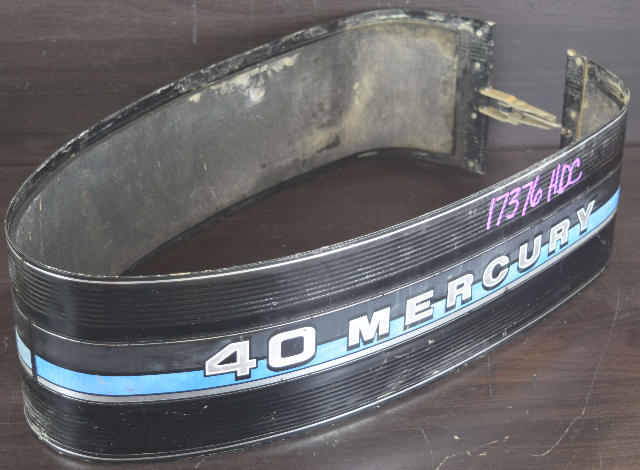 Mercury 40 HP cowling wraparound shroud Hood cowl cowling cover 2 Cyl