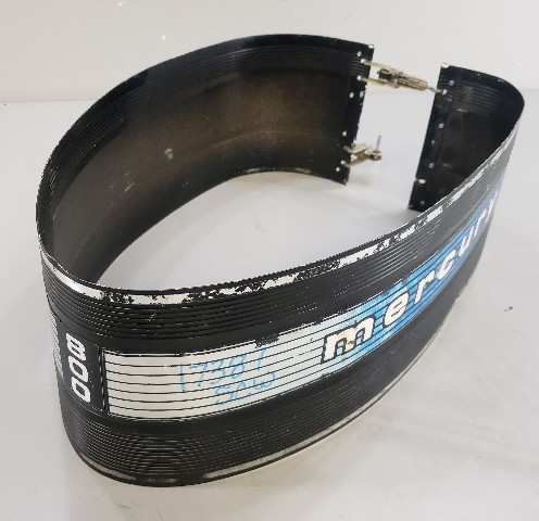 3248A16 Mercury 1975-86 Wrap-Around Cowling Hood Engine Cover 75 80 85 HP 4 cyl