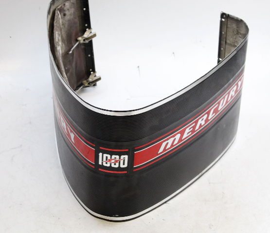 1960'S Mercury 1000 100 HP Cowling Wraparound Shroud Hood Cowl Cowling Cover 13"