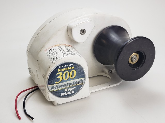 P77726 Multipurpose Capstan 2-wire 300 Powerwinch Rope Winch