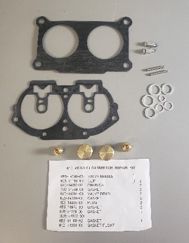 NEW! 64D-W0093-01-00 Yamaha 2002 & UP Carburetor Repair Kit 150 HP