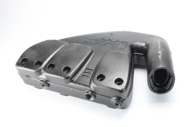 807294A3 C# 807294 Mercruiser 1996-1998 PORT Exhaust Manifold 4.3L V6 REPAINTED
