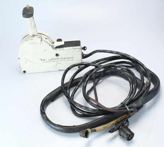 Johnson Evinrude Hydro Electric Drive Remote Control Box W/ 15' Cable & Key