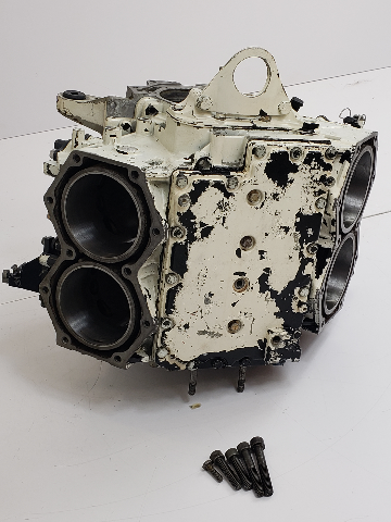 394283 Johnson Evinrude 1984-85 Cylinder Block Powerhead 90 HP FOR PARTS/REPAIR