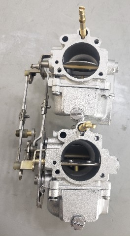 REBUILT! 386367 386369 Johnson Evinrude 1974 Carburetor Set 50 HP 2 Cylinder