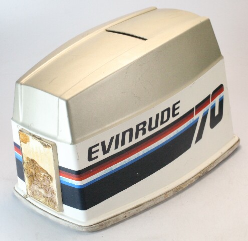 438345 Johnson Evinrude 1997-98 Top Cowling Engine Cover Hood 50 60 70 HP