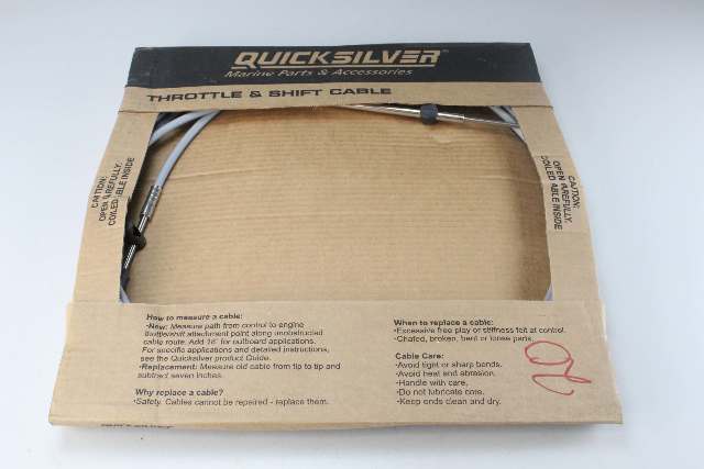 8M0082492 Quicksilver Control cable Gen I 19' NEW OLD STOCK