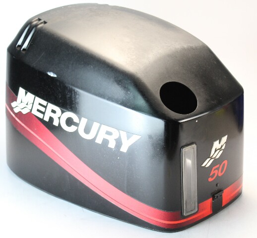 825239A13 Mercury 1997-2010 Top Cover Hood Engine Cowling 30 JET 40 50 HP 3 cyl