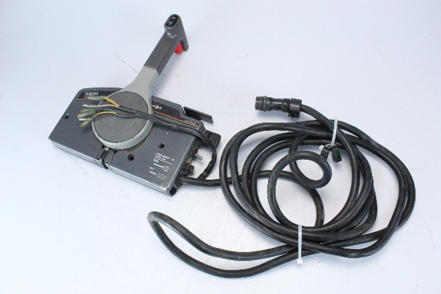 Yamaha 703 Remote Control Box Side Mount Box W/ 15" Harness & Trim Switch