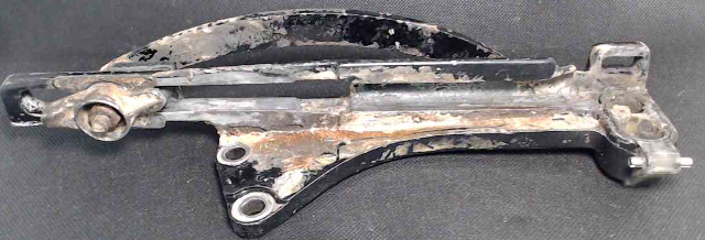 52732A6 Mercury 1980-1988 Anchor Control Bracket W/ Linkage 75 90 115 HP