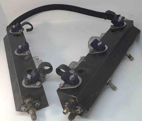 804511 804512 804527 Mercury 1999 Complete Fuel Rail Assembly 135 150 HP TESTED!