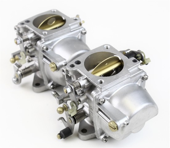 C# 6E970 Yamaha Mariner Carburetor Set 40 HP 2 Cyl REBUILT