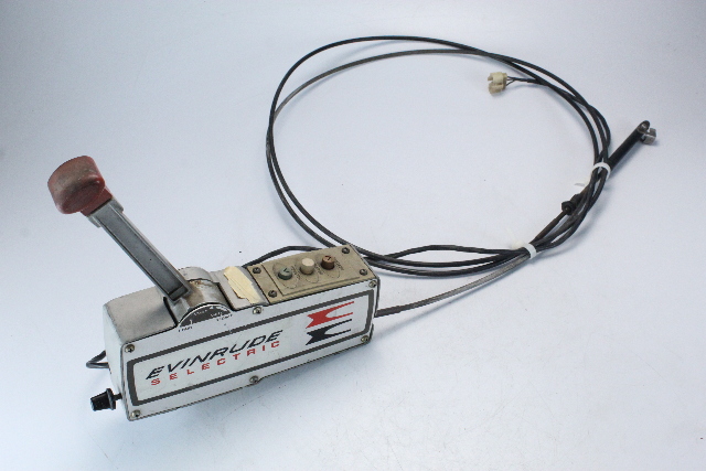 Johnson Evinrude Selectric Side Mount Control Box W/ Cables