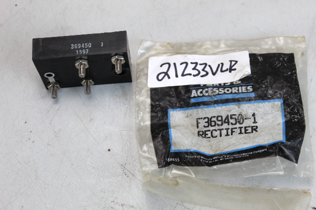 F369450-1 Mercury Force 1974-1992 Rectifier 25 35 45 50 55 60 65 85 90 + HP NEW