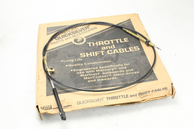 34555A Mercury Quicksilver Control Cable 7' 1"