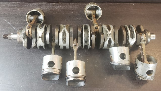 3187A2 3186A4 3185A2 Mercury 1970-1988 Crankshaft 90 115 125 135 140 150 HP