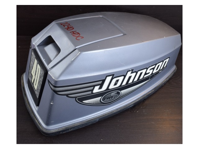 1989-2005 Johnson Evinrude Top Cowling Hood Engine Cover 40 48 50 HP 2 cylinder
