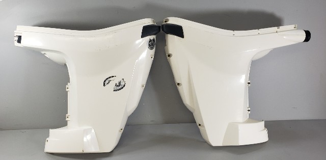 5008170 5008171 Evinrude 2011-2012 ETEC Lower Cowling Cowl Set 15 25 30 HP 2 Cyl