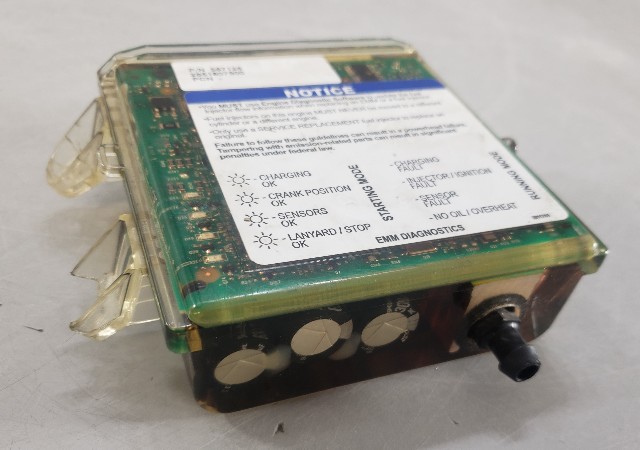 587126 Evinrude 2009-2012 ETEC EMM 25 30 HP REMOVED FROM RUNNING MOTOR!