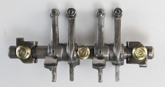 825045A2 830274 Mercury 1998-06 Rocker Shaft & Arms 25 HP 2 cylinder 4 stroke