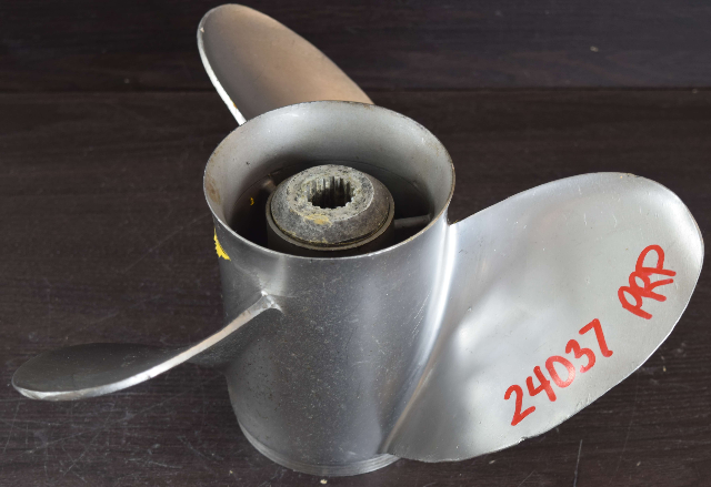 Precision Turbo Stainless Steel 14-1/2 x 24 Propeller 15 splines 3 blades